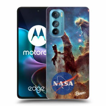 Picasee crna silikonska maskica za Motorola Edge 30 - Eagle Nebula