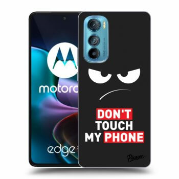 Maskica za Motorola Edge 30 - Angry Eyes - Transparent