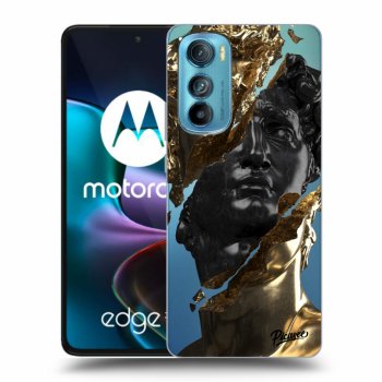 Maskica za Motorola Edge 30 - Gold - Black