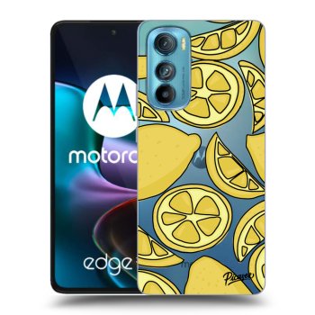 Picasee silikonska prozirna maskica za Motorola Edge 30 - Lemon