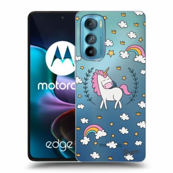 Maskica za Motorola Edge 30 - Unicorn star heaven