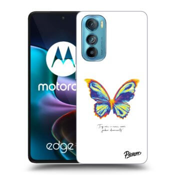 Maskica za Motorola Edge 30 - Diamanty White
