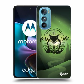 Maskica za Motorola Edge 30 - Wolf life