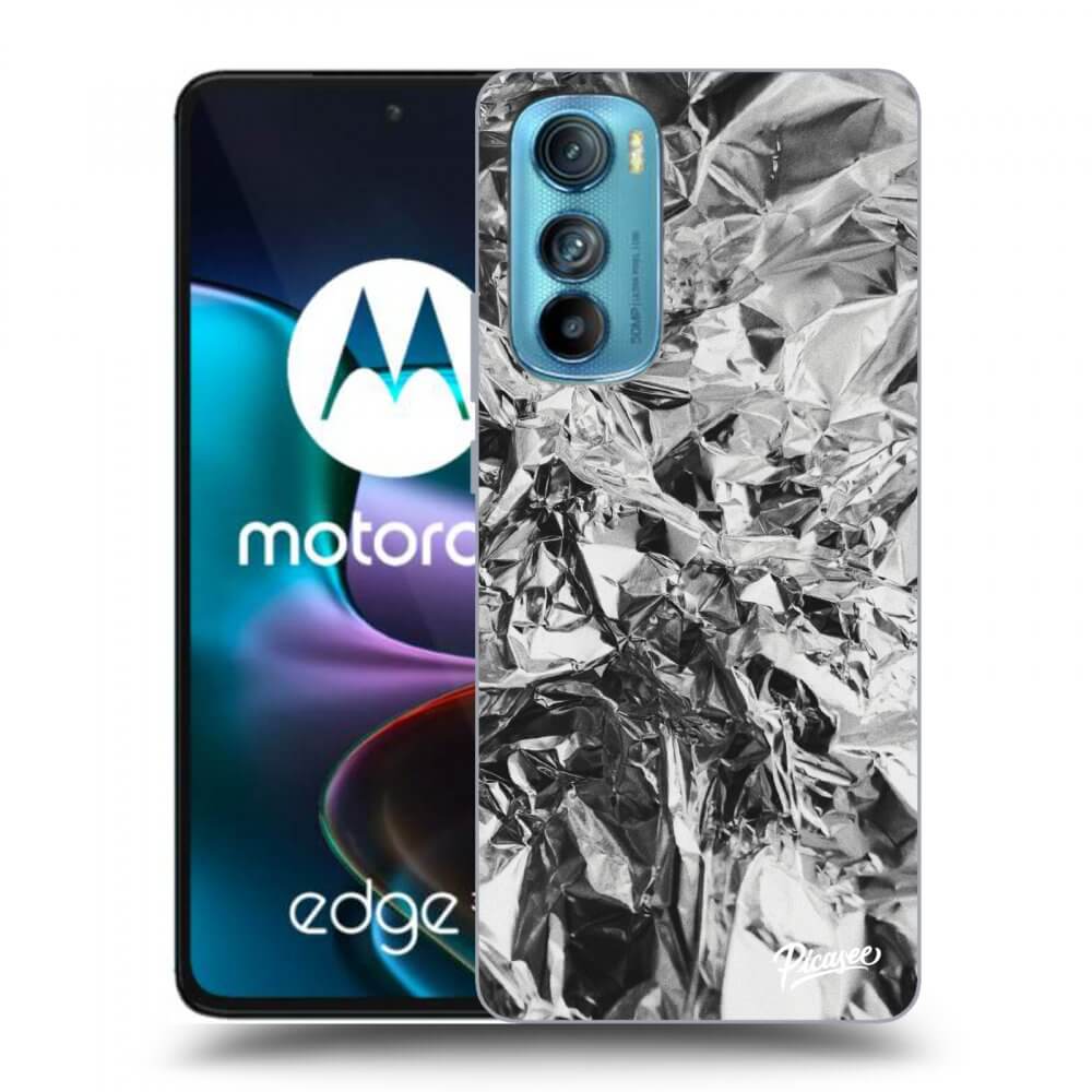 Picasee silikonska prozirna maskica za Motorola Edge 30 - Chrome