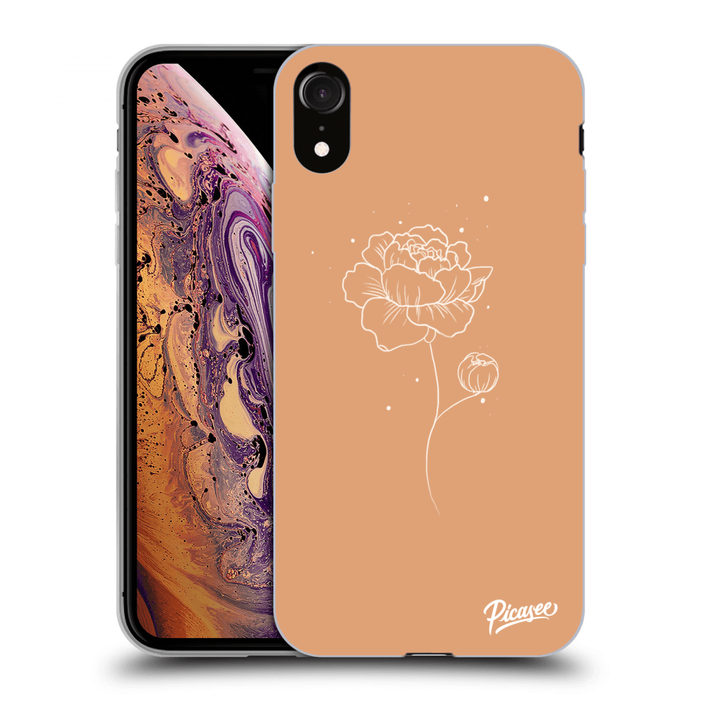 Picasee ULTIMATE CASE za Apple iPhone XR - Peonies