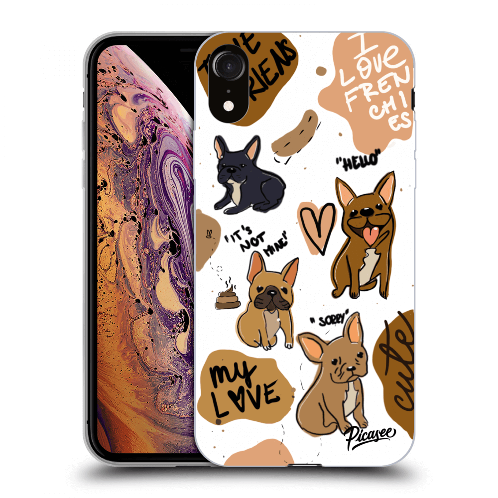 Picasee ULTIMATE CASE za Apple iPhone XR - Frenchies
