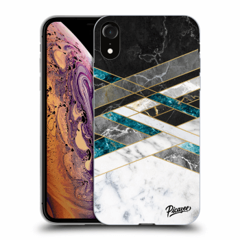 Picasee ULTIMATE CASE za Apple iPhone XR - Black & White geometry