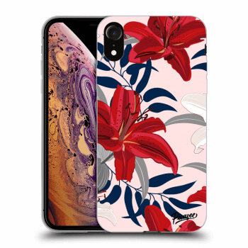 Maskica za Apple iPhone XR - Red Lily