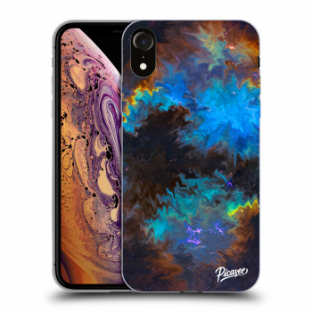 Picasee silikonska prozirna maskica za Apple iPhone XR - Space