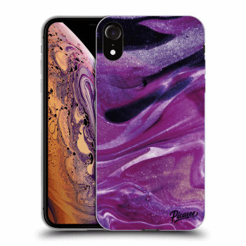 Maskica za Apple iPhone XR - Purple glitter