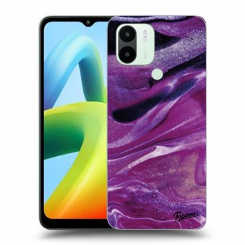 Maskica za Xiaomi Redmi A1 - Purple glitter