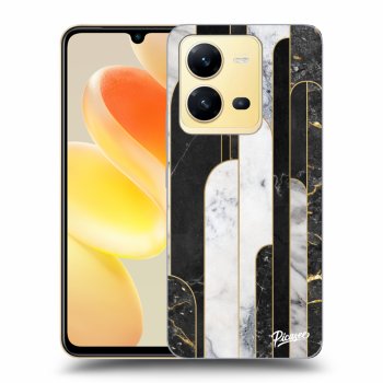 Maskica za Vivo X80 Lite - Black & White tile