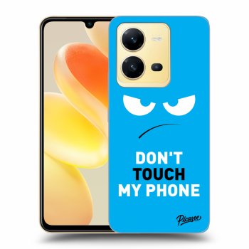 Maskica za Vivo X80 Lite - Angry Eyes - Blue