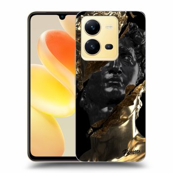 Maskica za Vivo X80 Lite - Gold - Black