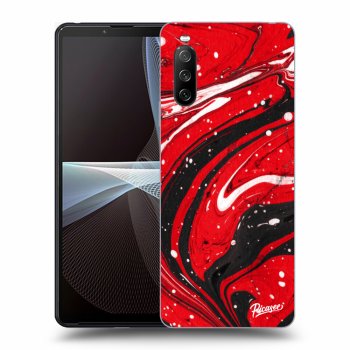 Maskica za Sony Xperia 10 III - Red black