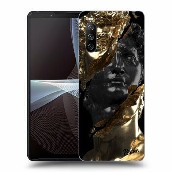 Maskica za Sony Xperia 10 III - Gold - Black