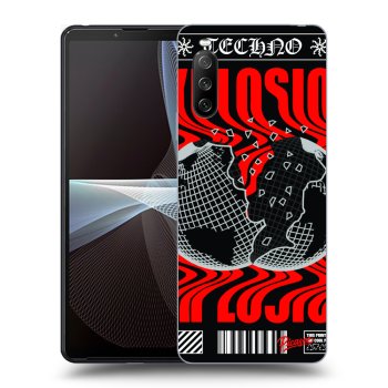 Picasee crna silikonska maskica za Sony Xperia 10 III - EXPLOSION
