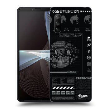 Picasee crna silikonska maskica za Sony Xperia 10 III - FUTURE