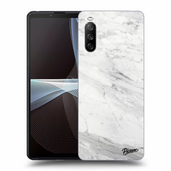 Maskica za Sony Xperia 10 III - White marble