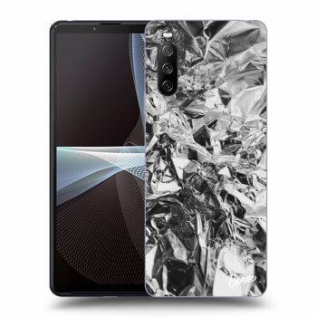 Picasee crna silikonska maskica za Sony Xperia 10 III - Chrome