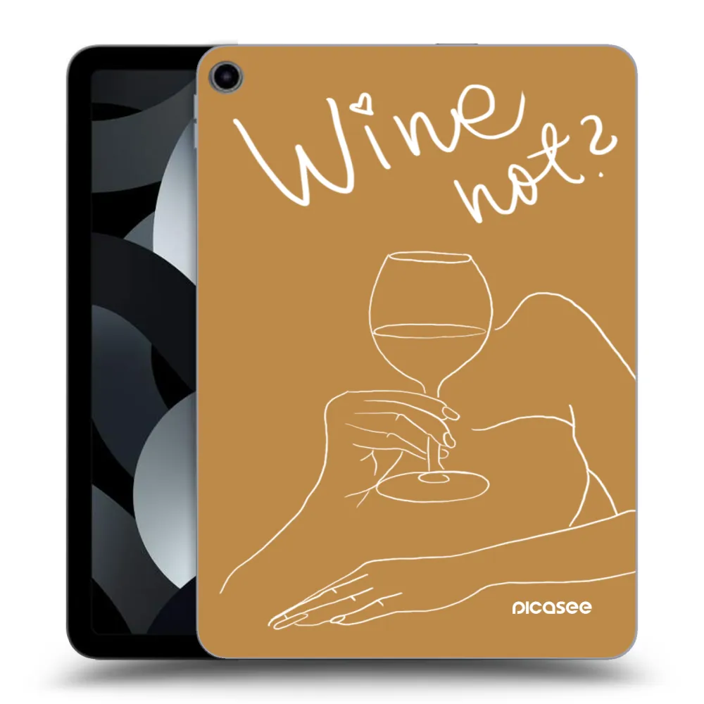 Picasee silikonska prozirna maskica za Apple iPad Pro 11" 2019 (1.gen.) - Wine not