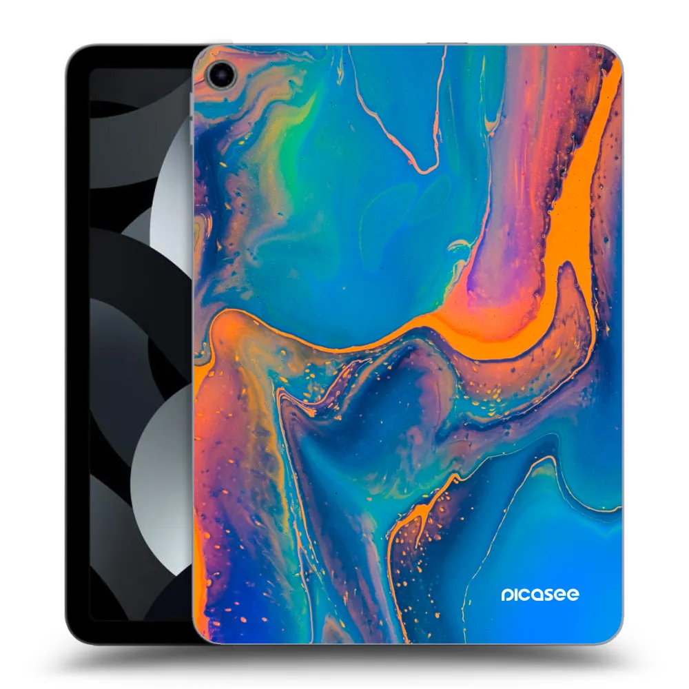 Picasee silikonska prozirna maskica za Apple iPad Pro 11" 2019 (1.gen.) - Rainbow