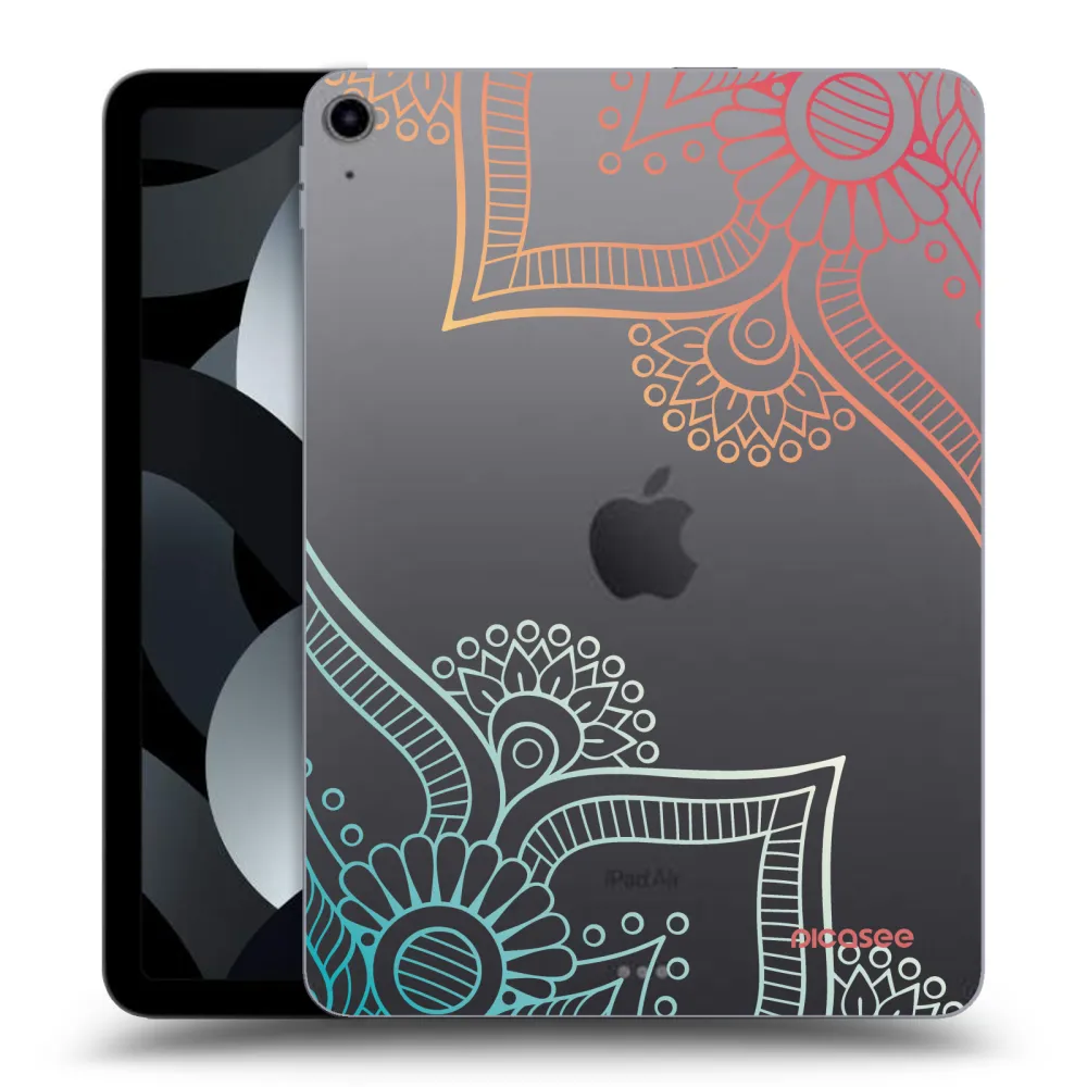 Picasee silikonska prozirna maskica za Apple iPad Pro 11" 2019 (1.gen.) - Flowers pattern
