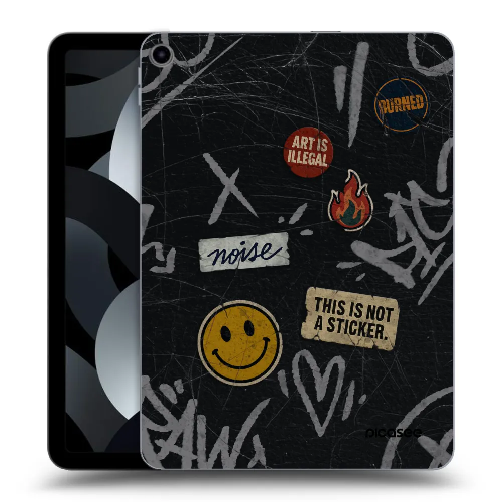 Picasee silikonska prozirna maskica za Apple iPad Pro 11" 2019 (1.gen.) - STICKERS x TAGS