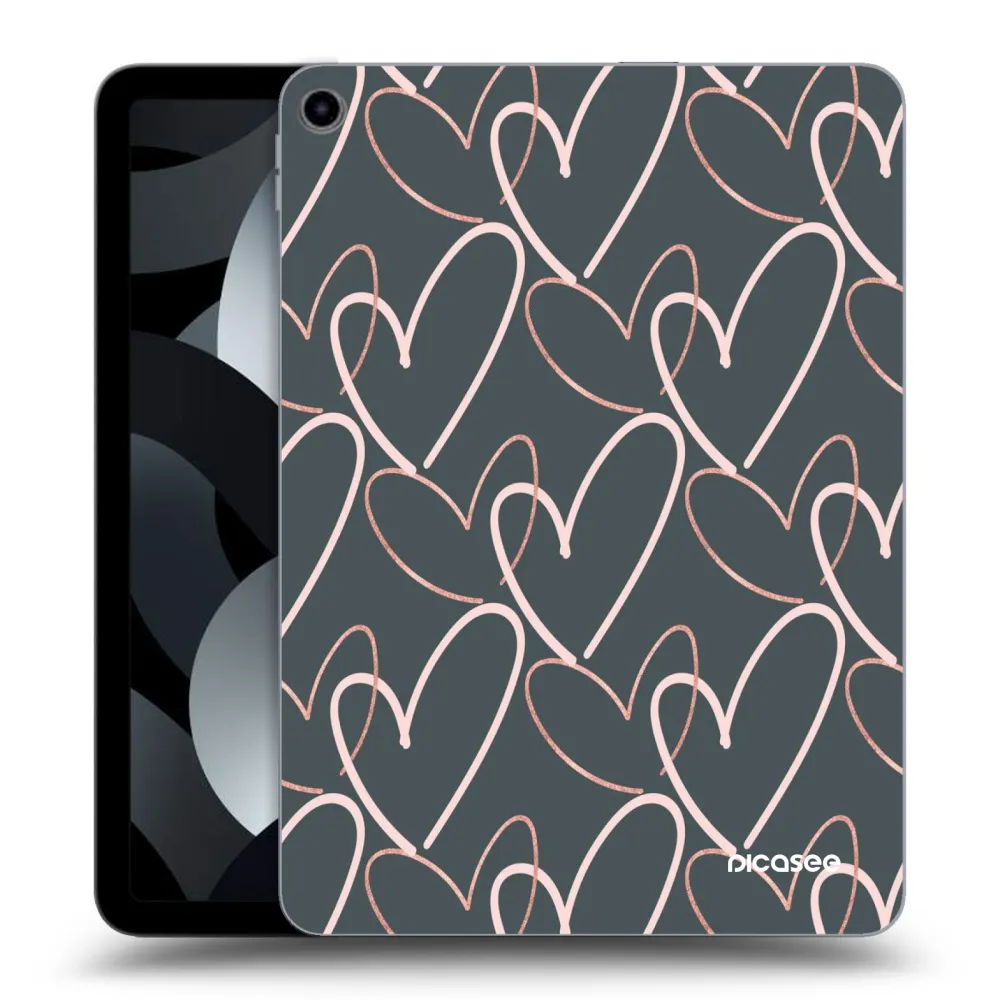 Picasee silikonska prozirna maskica za Apple iPad Pro 11" 2019 (1.gen.) - Lots of love