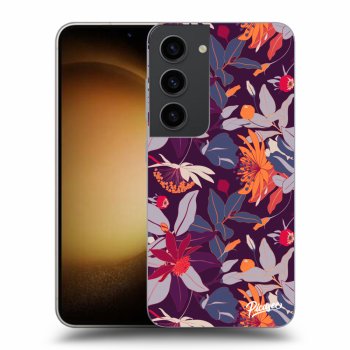 Maskica za Samsung Galaxy S23 5G - Purple Leaf