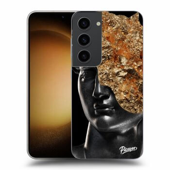 Picasee crna silikonska maskica za Samsung Galaxy S23 5G - Holigger