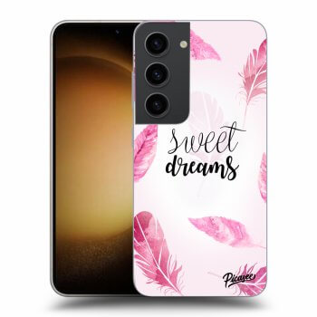 Picasee crna silikonska maskica za Samsung Galaxy S23 5G - Sweet dreams