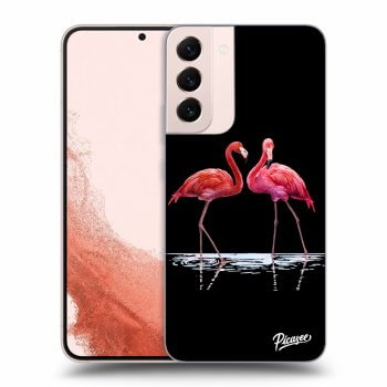 Maskica za Samsung Galaxy S23+ 5G - Flamingos couple