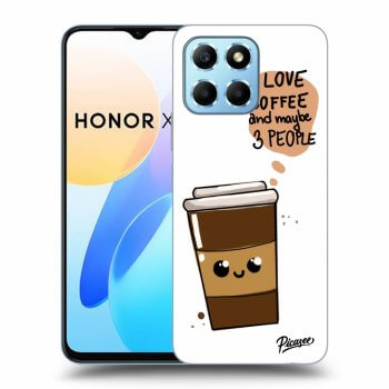 Maskica za Honor X8 5G - Cute coffee