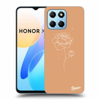 Maskica za Honor X8 5G - Peonies