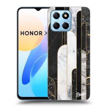 Maskica za Honor X8 5G - Black & White tile