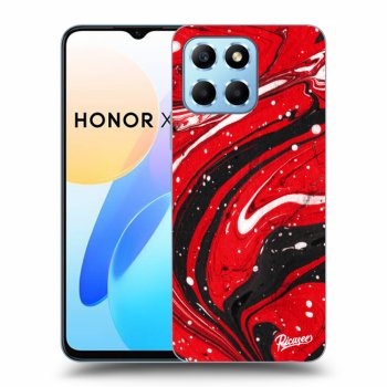 Maskica za Honor X8 5G - Red black
