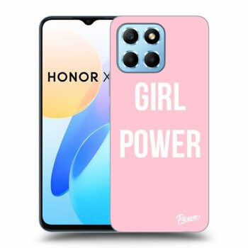 Picasee silikonska prozirna maskica za Honor X8 5G - Girl power
