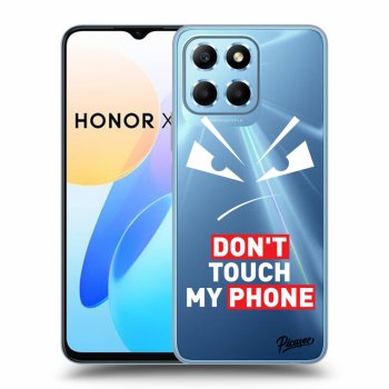 Maskica za Honor X8 5G - Evil Eye - Transparent