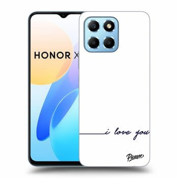 Picasee silikonska prozirna maskica za Honor X6 - I love you