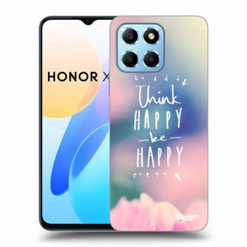 Picasee silikonska prozirna maskica za Honor X6 - Think happy be happy