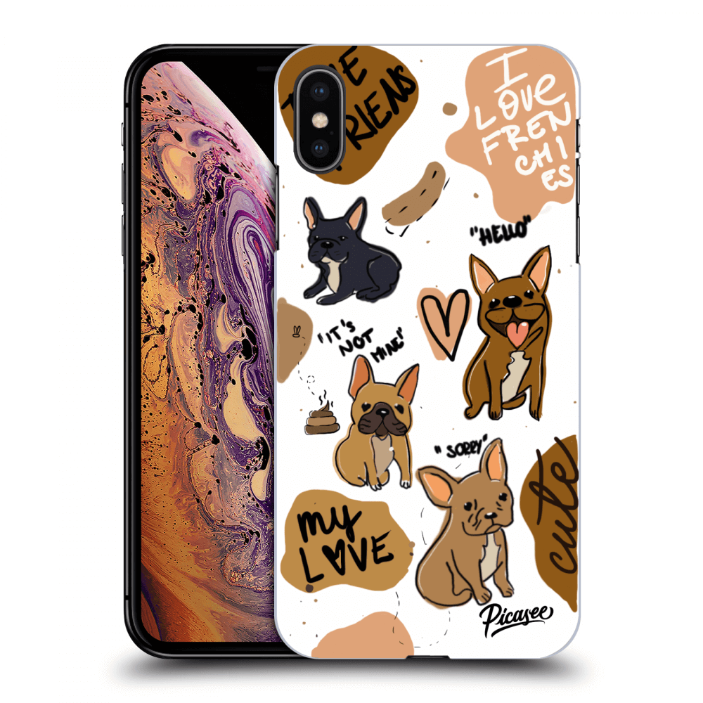 Picasee ULTIMATE CASE za Apple iPhone XS Max - Frenchies