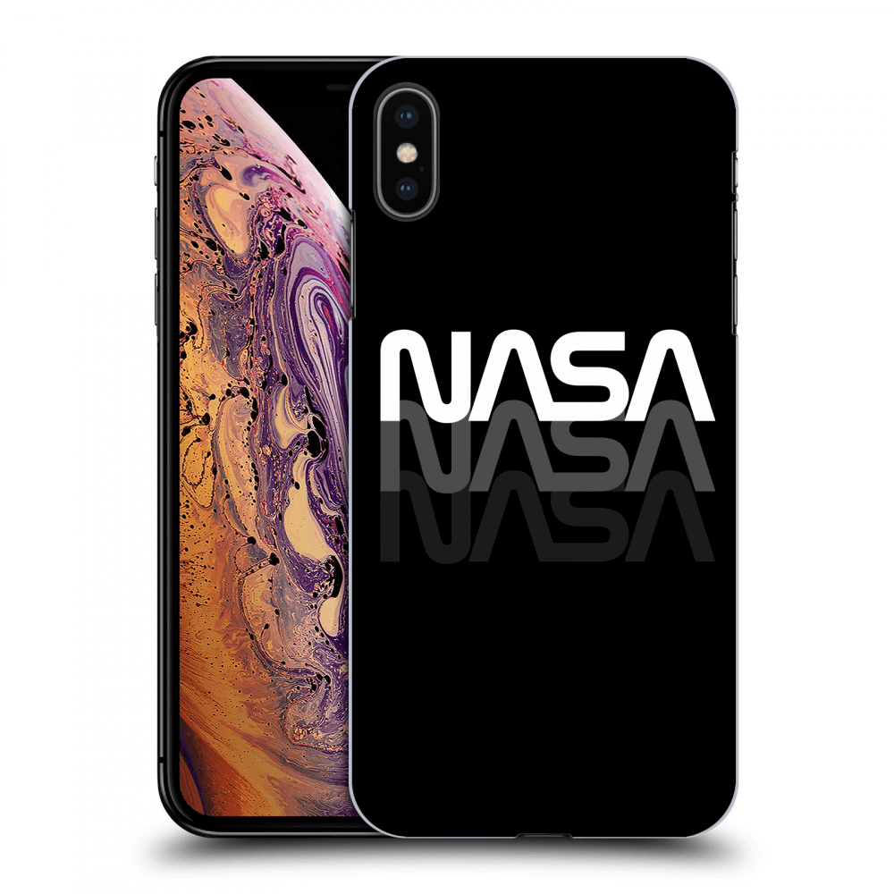 Picasee ULTIMATE CASE za Apple iPhone XS Max - NASA Triple