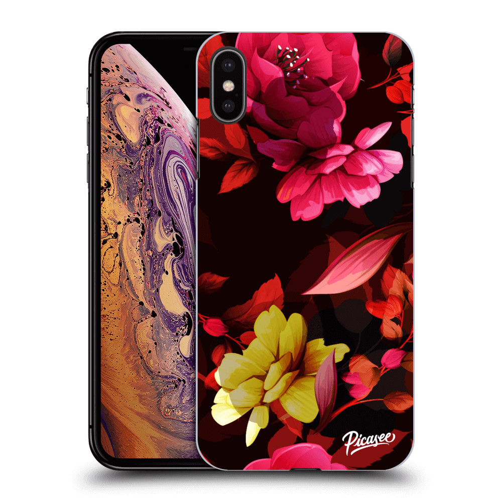 Picasee ULTIMATE CASE za Apple iPhone XS Max - Dark Peonny