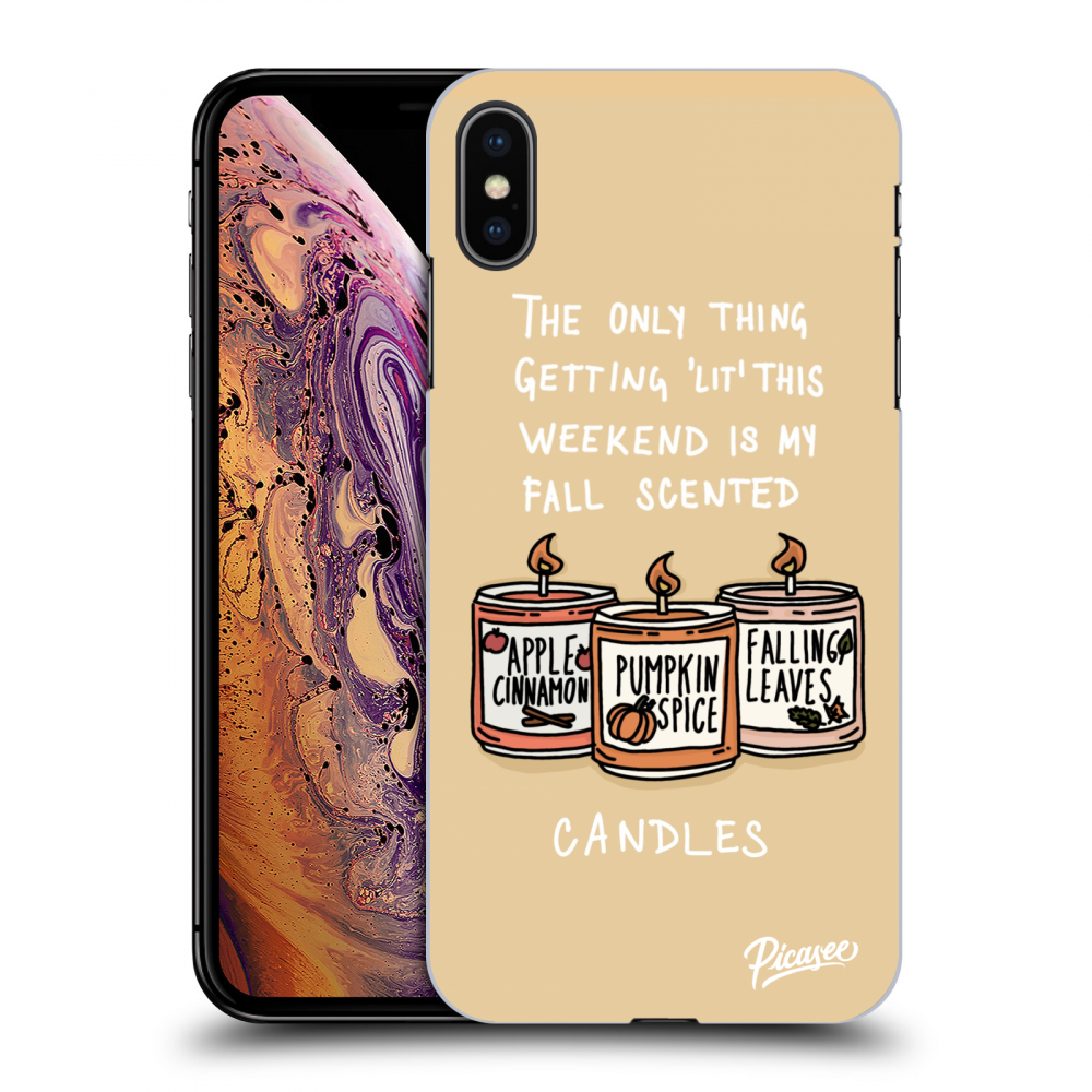 Picasee ULTIMATE CASE za Apple iPhone XS Max - Candles