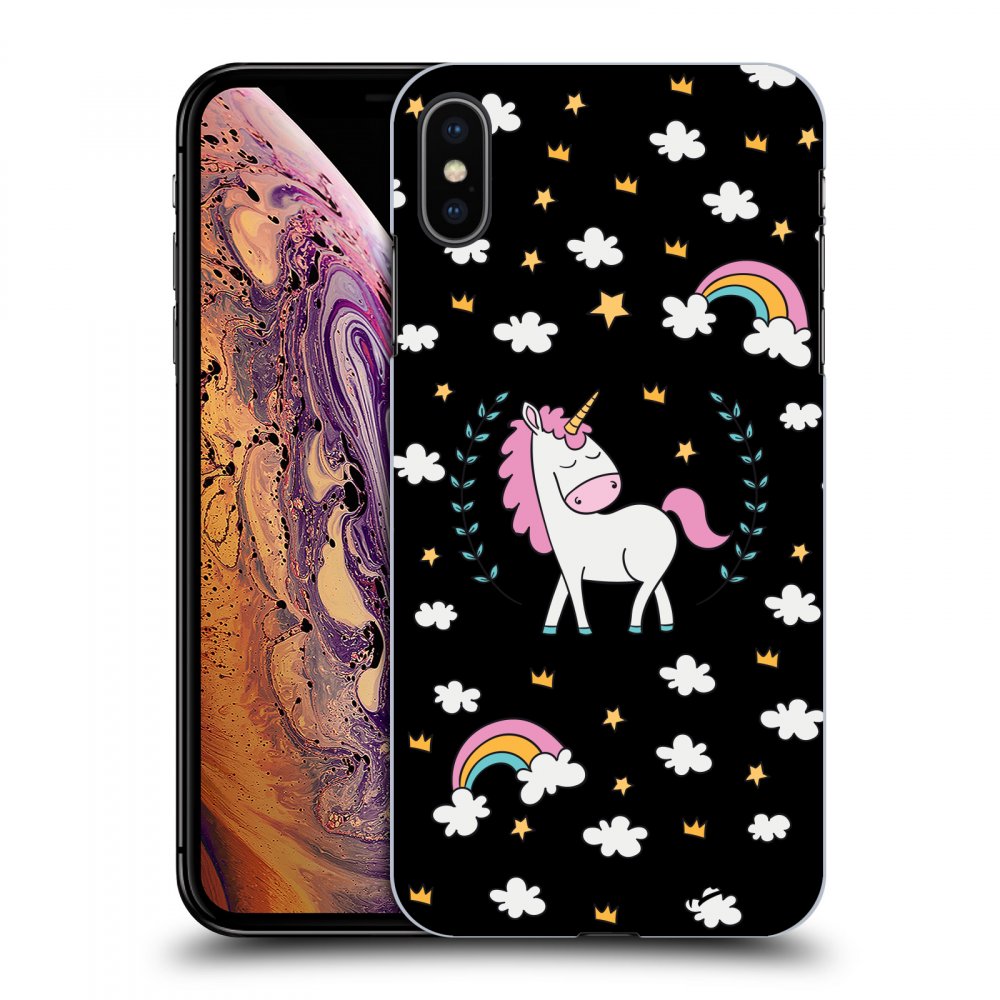 Picasee ULTIMATE CASE za Apple iPhone XS Max - Unicorn star heaven