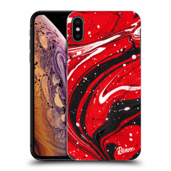 Maskica za Apple iPhone XS Max - Red black