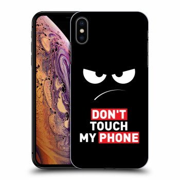 Maskica za Apple iPhone XS Max - Angry Eyes - Transparent