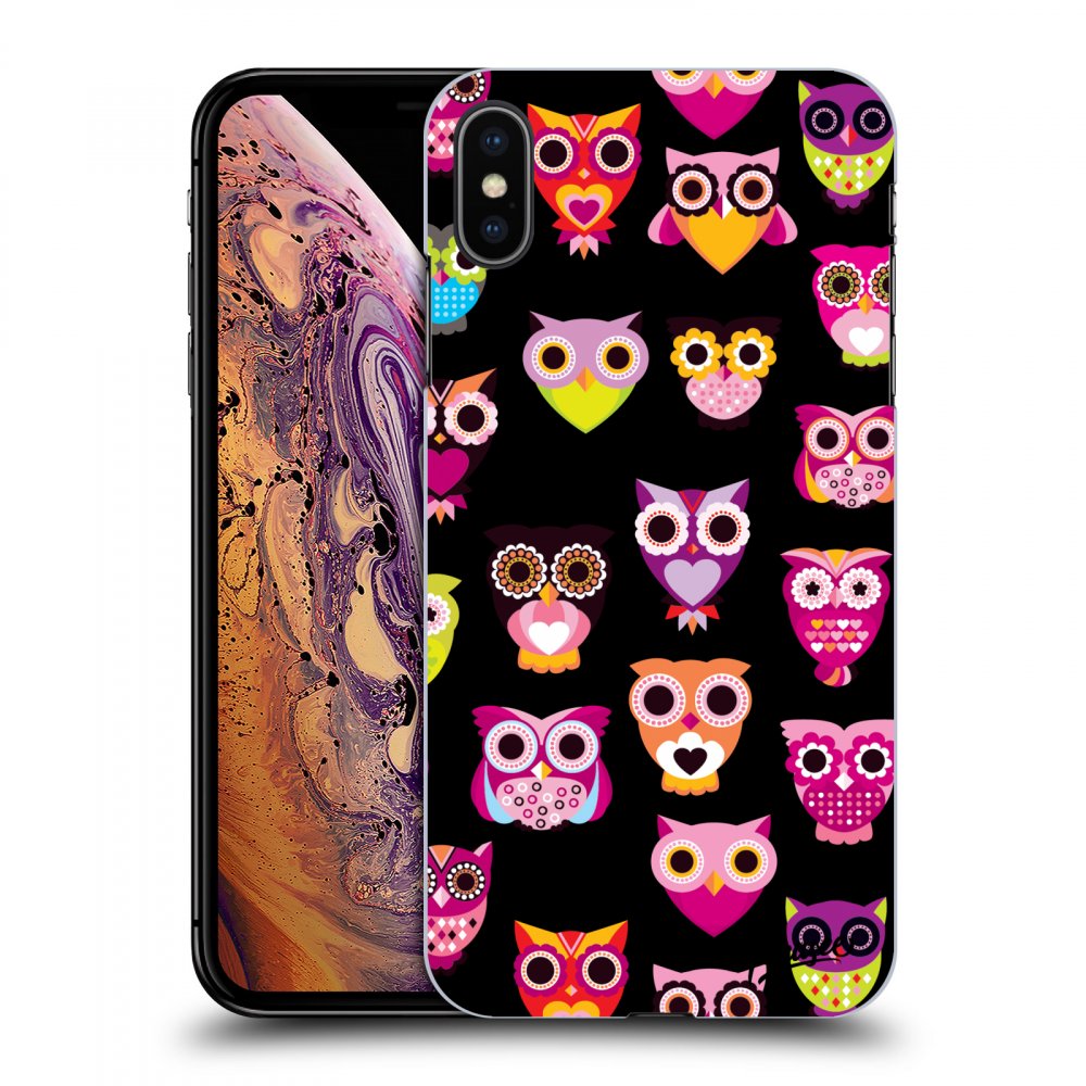 Picasee ULTIMATE CASE za Apple iPhone XS Max - Owls