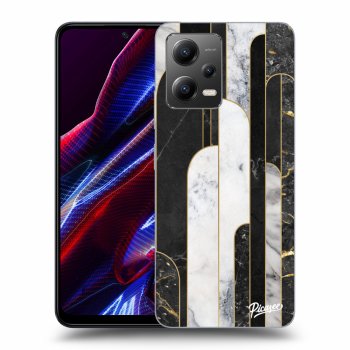Maskica za Xiaomi Poco X5 - Black & White tile